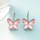 Swarovski Elements - &quot;The Pink Butterfly&quot; Rosa...